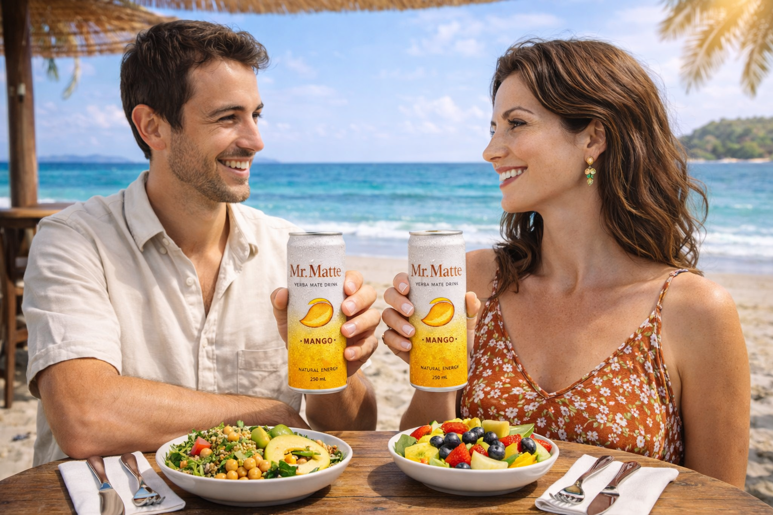 We Mate Mango — natural yerba mate energy drink